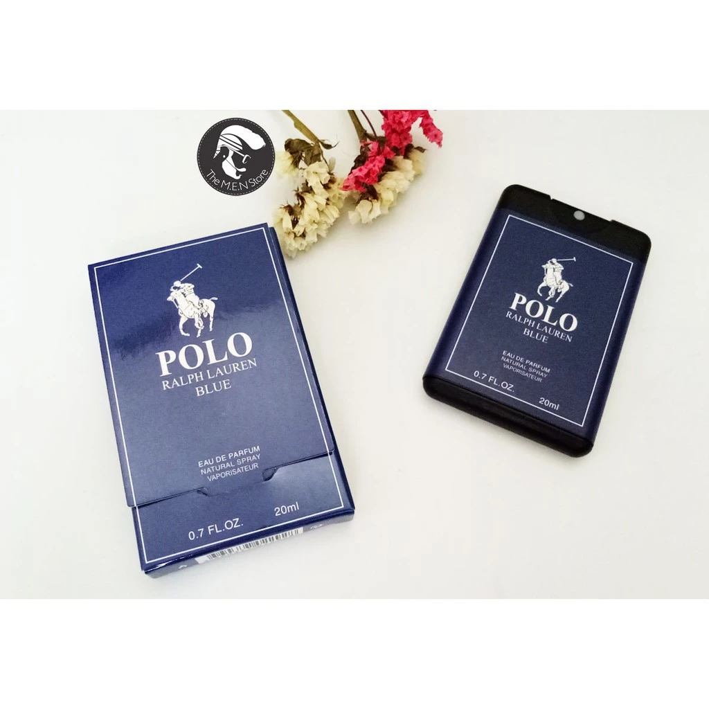 Nước Hoa Name Card Pháp Polo Blue cho nam Chiết Mini 20ml