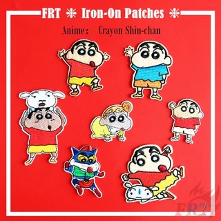 1 Sticker Ủi Thêu Hoạt Hình Shin-Chan S-1