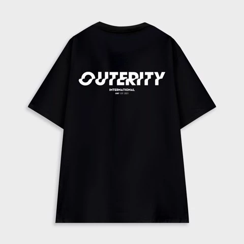 Áo thun Local Brand Outerity Signature - Form rộng tay lỡ - Vender ( V134 )