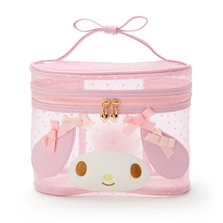 Túi Đựng Mỹ Phẩm Trong Suốt Họa Tiết My Melody Kuromi Dễ Thương