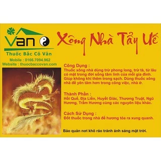 XÔNG NHÀ TẨY UẾ