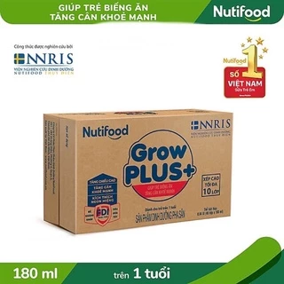 Sữa pha sẵn growplus xanh tăng cân khỏe mạnh 180ml