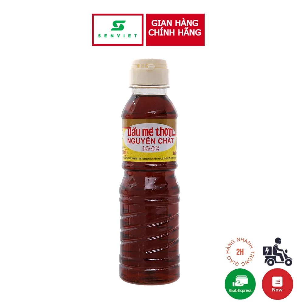 Dầu mè thơm nguyên chất Nakydaco chai 250ml