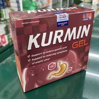 Kurmin Gel -Hỗ trợ  giảm acid dịch vị, bảo vệ niêm mạc dạ dày, giảm các triệu chứng viêm loét dạ dày tá tràng