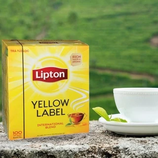 Trà Lipton nhãn vàng 100 tép