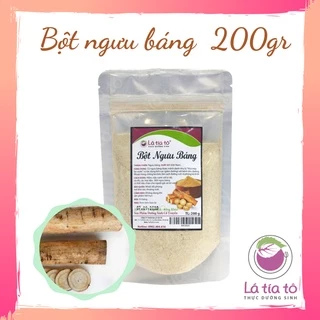 BỘT NGƯU BÁNG 200gr - LÁ TÍA TÔ