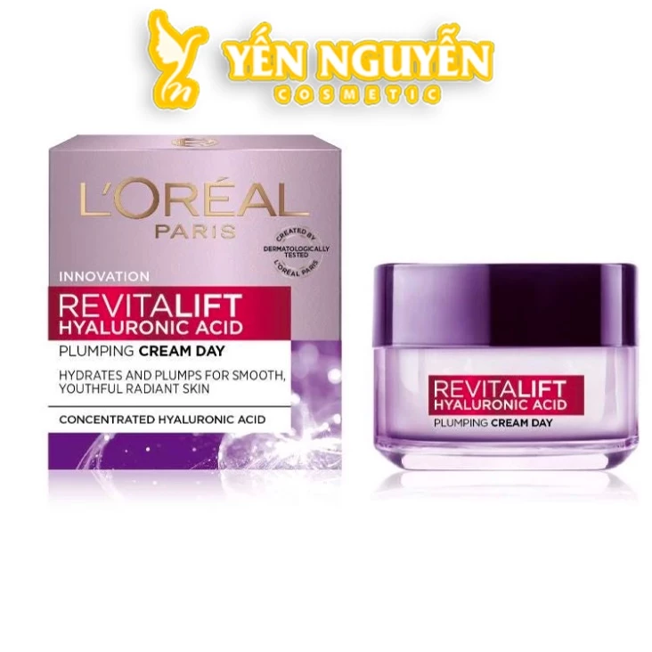 Kem Dưỡng Loreal Revitalift Hyaluronic Acid Plumping Cream Day 50ml