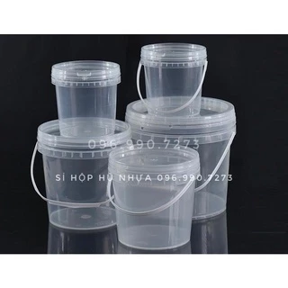 SET 10 cái | Xô 2000ml ( 2L) thực phẩm xô trà sữa - chè - xô đựng bánh / đồ khô các loại giá rẻ