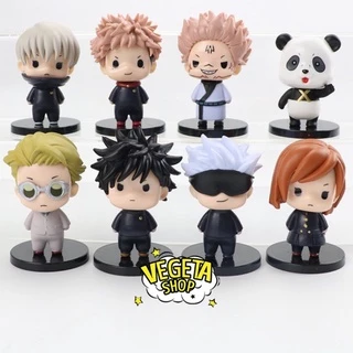 Mô hình Jujutsu Kaisen Chú thuật hồi chiến Kento Nanami Maki Yuta Toge Itadori Sukuna Gojo Megumi Nobara Geto Panda Rika