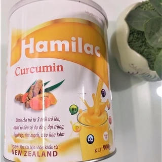 Sữa Dạ dày, đại tràng, tiêu hóa kém- Hamilac Curcumin- Hộp 900g Sữa nghệ