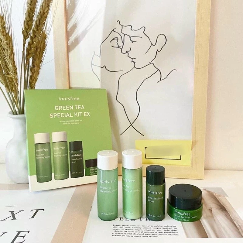 Bộ Kit Dưỡng Da Trà Xanh Innisfree Green Tea Special Kit