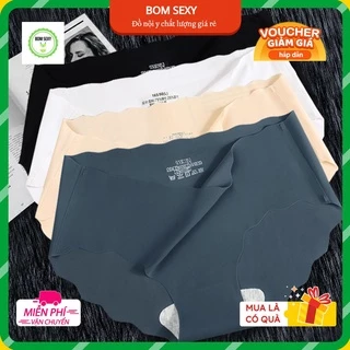 Combo 10 Quần lót nữ thun lạnh 💚FREESHIP💚 Quần lót nữ đúc su lượn sóng không đường may gợi cảm