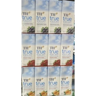 Sữa TH  true YOGURT lốc 4 hộp 180ml ( vị cam, dâu, việt quất)