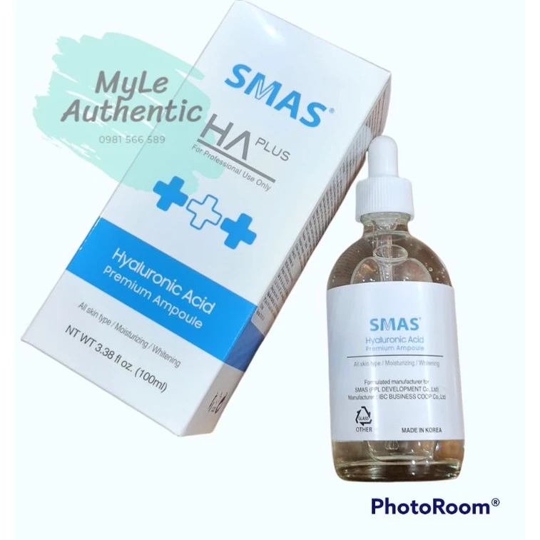 Serum Cấp Ẩm Căng Bóng Da SMAS HA