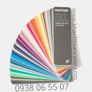 (CHÍNH HÃNG) Bảng màu Pantone FHI Metallics Shimmer FHIP310B năm 2024 - 200 màu Pantone TPM ngành thời trang