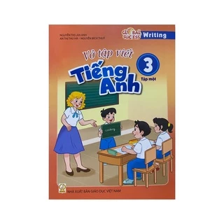 Sách - Vở tập viết tiếng anh 3 tập 1 ( Global Success )