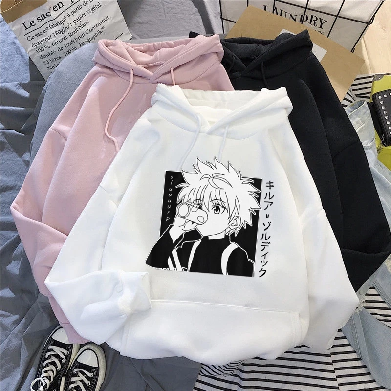 💖XẢ KHO 💥 Áo hoodie - Kawaii Hunter X Hunter Hoodie Nam Nữ Áo Killua Zoldyck Anime 💖