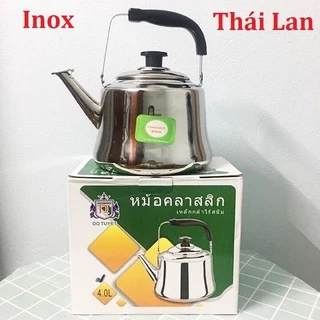 Ấm đun nước Bếp Từ 👉 Bếp Gas ✅ inox Thái Lan 2L- 3L- 4L- 5L Hàng Chính Hãng