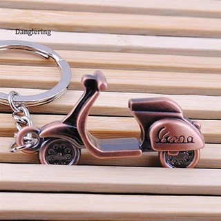 Móc chìa khóa hình xe Vespa 3D kiểu cổ điển đẹp mắt