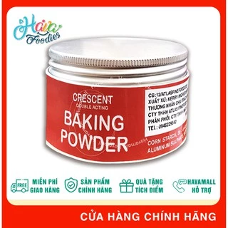 [DATE MỚI NHẤT] Bột Nở Crescent Double Acting Baking Powder Hủ 100gr