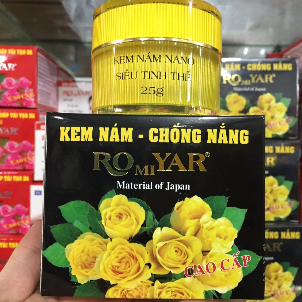 ROMIYAR NÁM SIÊU TINH THỂ NANO VÀNG 25g