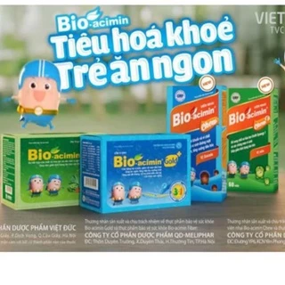 BIO-acimin tiêu hóa khỏe để trẻ ăn ngon ( gói - viên nhai)