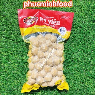 Bò viên chiên Lacusina (vietfood), bò viên loại 1 - viên thơm mùi bò, dai vừa, chiên lên không teo 500gram