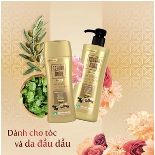 Dầu gội dược liệu Nguyên Xuân Bồng bềnh 350ml - Ngát hương hoa, da đầu dầu bết.(Khuyến mại thêm 35ml giá không đổi)