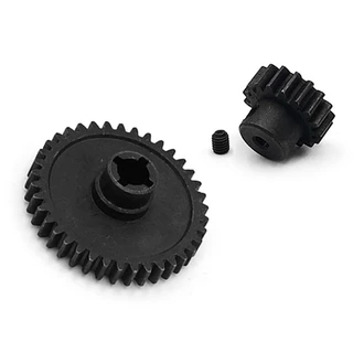 Bộ 2 Bánh Răng Kim Loại WLtoys A959 38T & Motor Pinion 17T Cho Xe Điều Khiển Tỉ Lệ 1 / 18