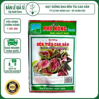 Hạt Giống Rau Dền Tía 20Gr Phú Nông - Key: Đất sạch, Phân Bón, Hữu Cơ, Xơ Dừa