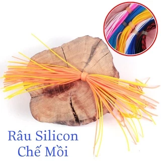 Râu Silicon Chế Mồi Câu Lure - Dụng Cụ Chế Mồi Câu Lure