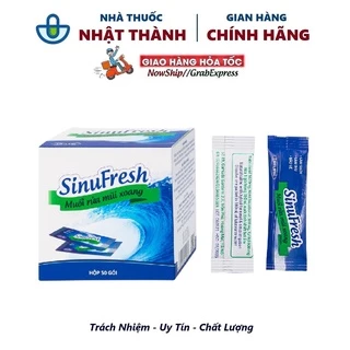 Muối rửa mũi xoang Sinufresh (hộp 50 gói)- Nhà thuốc Nhật Thành