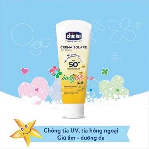 Kem chống nắng Chicco 3 tác động SPF 50+