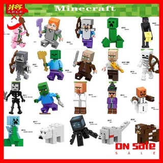 Bộ Đồ Chơi Lắp Ráp Mô Hình Minecraft Dành Cho Trẻ Em