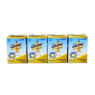 Lốc 4 hộp Sữa bột pha sẵn Abbott grow gold 110ml /180ml