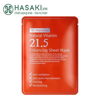 Mặt Nạ By Wishtrend Vitamin 21.5 Làm Sáng Da 23ml