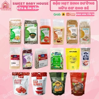 Đậu hạt hữu cơ organic dinh dưỡng 100g cho bé ăn dặm từ 6 tháng tuổi - Sweet Baby House