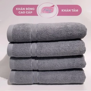 Khăn tắm Kamys 70x140cm với sợi bông cotton dày thấm hút tốt, không dổ lông, không ra màu