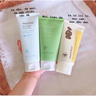 SỮA RỬA MẶT INNISFREE CLEANSING FOAM