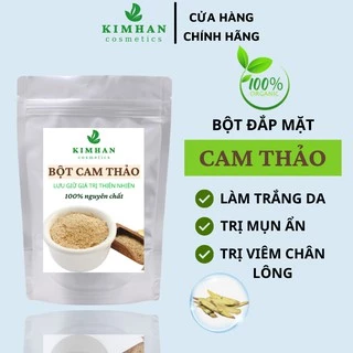 100Gr Bột Cam Thảo Handmade - Trắng Da, Giảm Mụn Organic