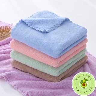 Khăn Mặt Hàn Quốc Siêu Mềm Mại Siêu Thấm Hút 50x30cm- Khăn Mặt Lông Cừu cotton