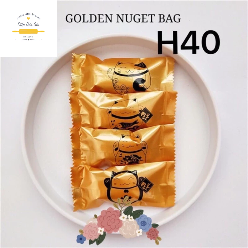 Túi kẹo nougat Mèo Vàng H40 (200c)