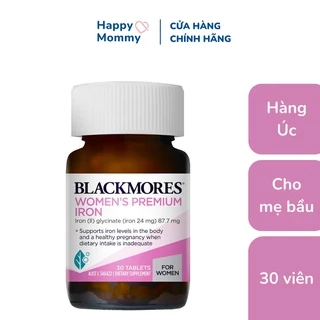 Sắt cho mẹ bầu Blackmores Úc 30 viên