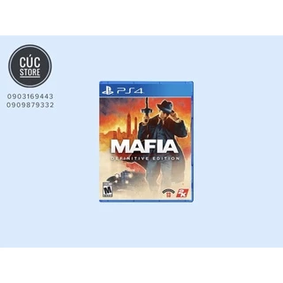 Đĩa chơi game PS4: Mafia Definitive Edition