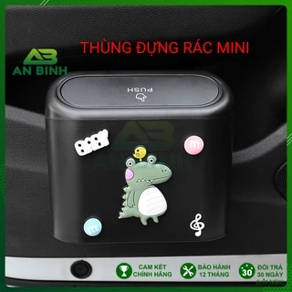 Thùng Rác Mini Đa Năng Dùng Trên Xe Ô Tô, Bàn Học, Bàn Làm Việc, Hình Ngộ Nghĩnh Đáng Yêu