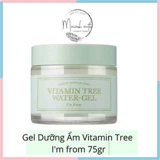 [Mã COSBAUH3 giảm 8% đơn 300K] Gel dưỡng ẩm I'm from Vitamin tree water gel kem cấp ẩm sáng da 75gr