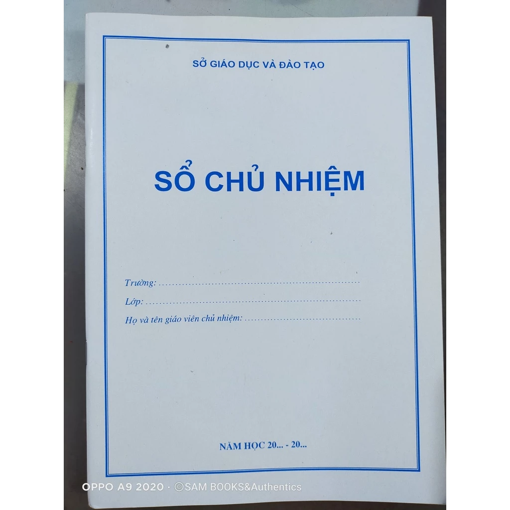 Sổ chủ nhiệm