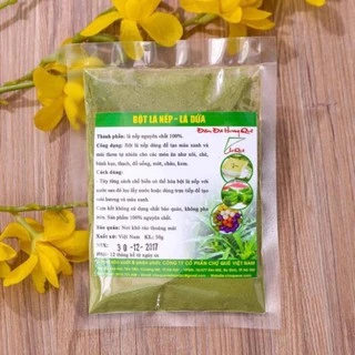 Bột lá nếp lá dứa tạo màu xanh 50g