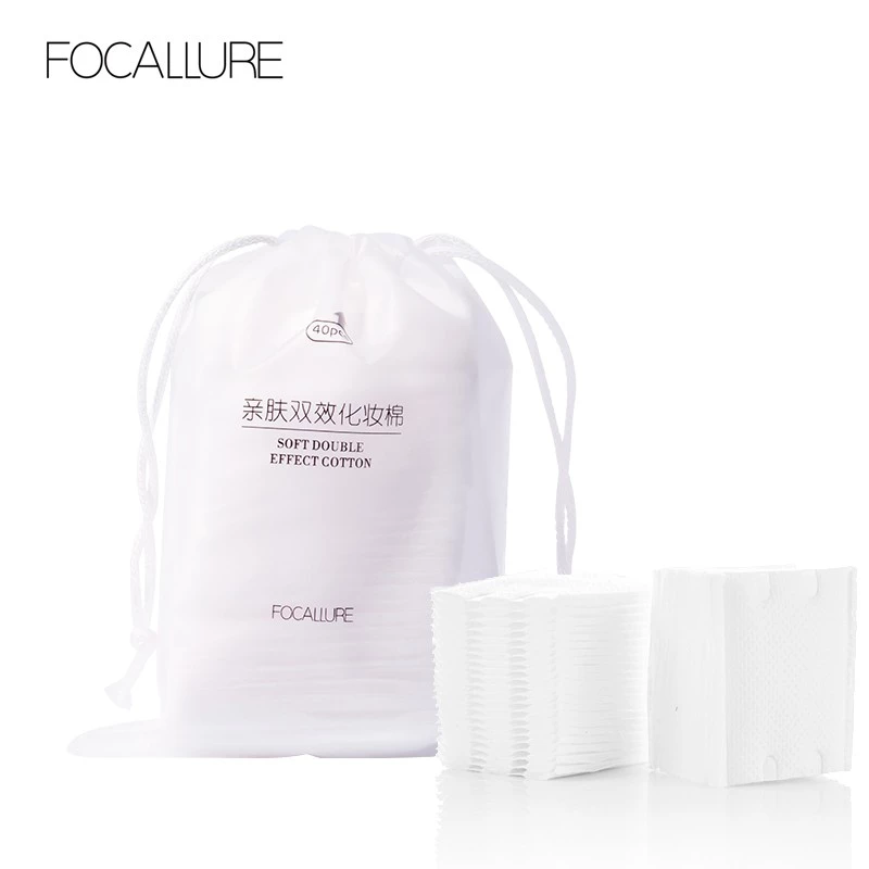 Túi bông tẩy trang mềm mịn và mịn FOCALLURE 22.5g