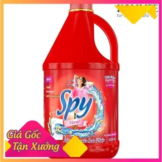 Nước giặt xả đỏ SPY - Chuyên dụng cho máy giặt cửa ngang - Hương nước hoa Pháp